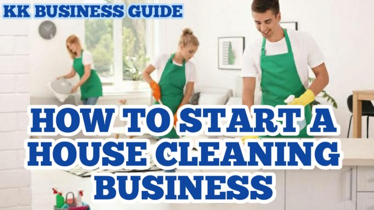 how to start a house cleaning business